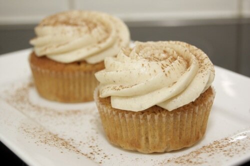 Chai cupcakes